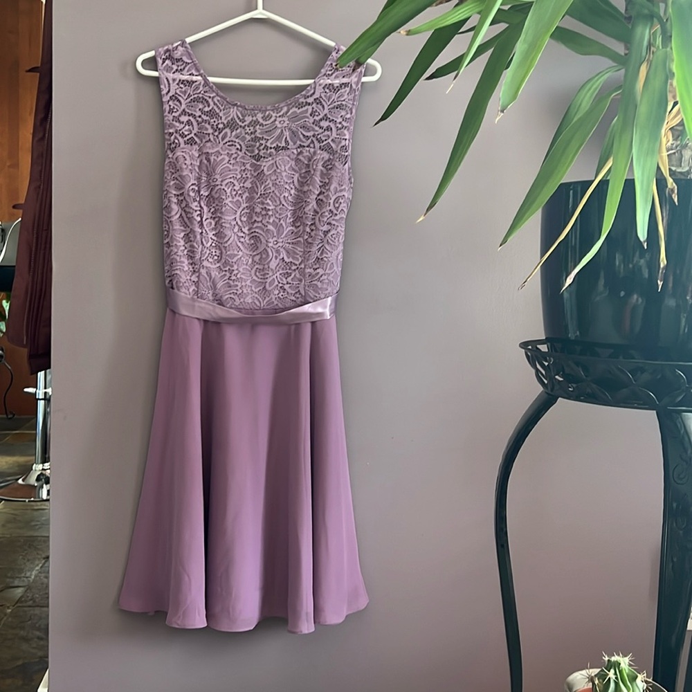 Formal dress. Bery Love brand, size large in purple.